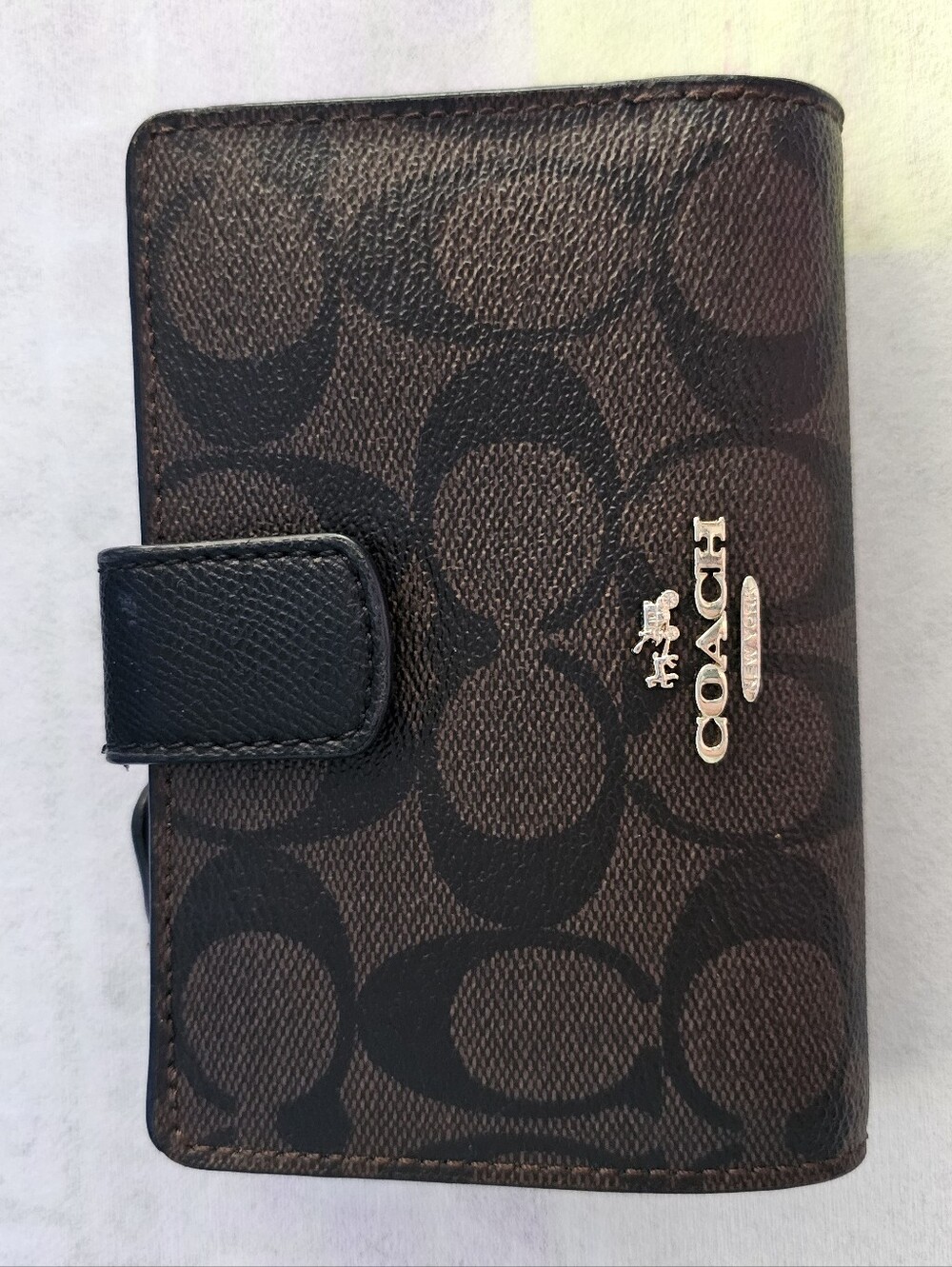 Coach Brown Signature Wallet